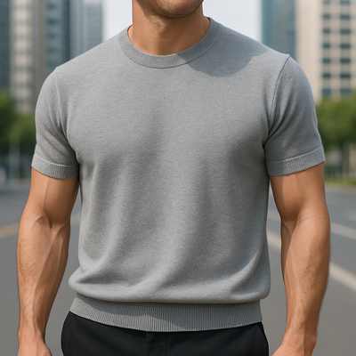 Krzysiek z Cieszyna – męski t-shirt, który łączy klasę z komfortem