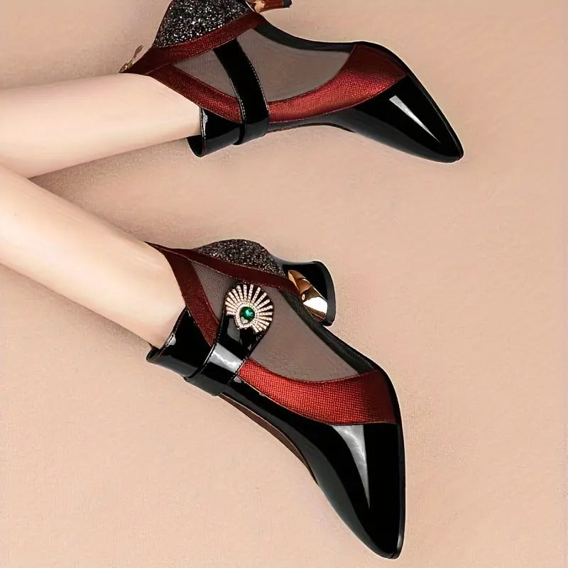 Bogusia – Eleganckie buty z charakterem i wyjątkowym wykończeniem