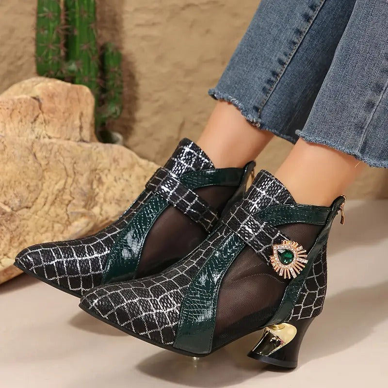 Bogusia – Eleganckie buty z charakterem i wyjątkowym wykończeniem
