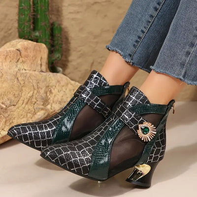 Bogusia – Eleganckie buty z charakterem i wyjątkowym wykończeniem