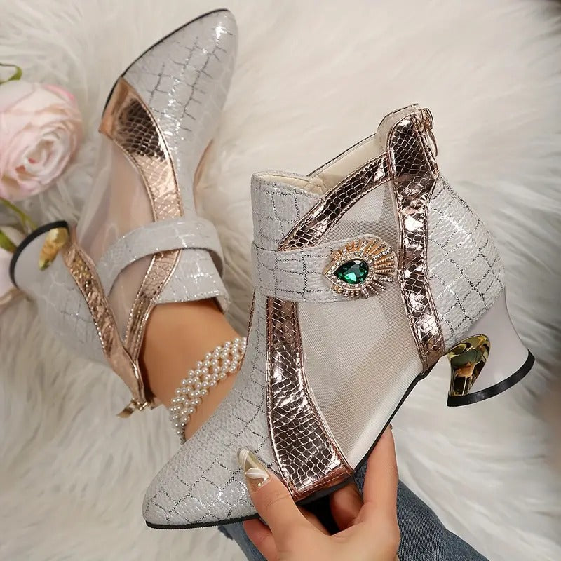 Bogusia – Eleganckie buty z charakterem i wyjątkowym wykończeniem