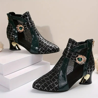 Bogusia – Eleganckie buty z charakterem i wyjątkowym wykończeniem