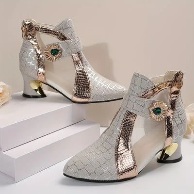 Bogusia – Eleganckie buty z charakterem i wyjątkowym wykończeniem