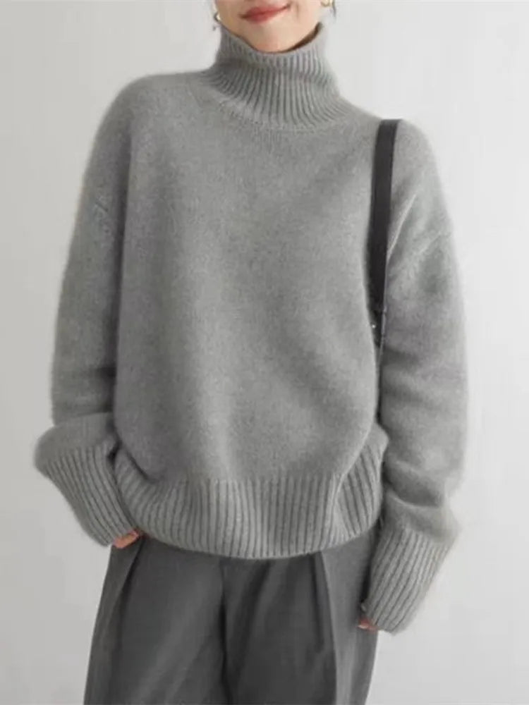 Milena – damski sweter z przytulnym ciepłem i ponadczasową elegancją