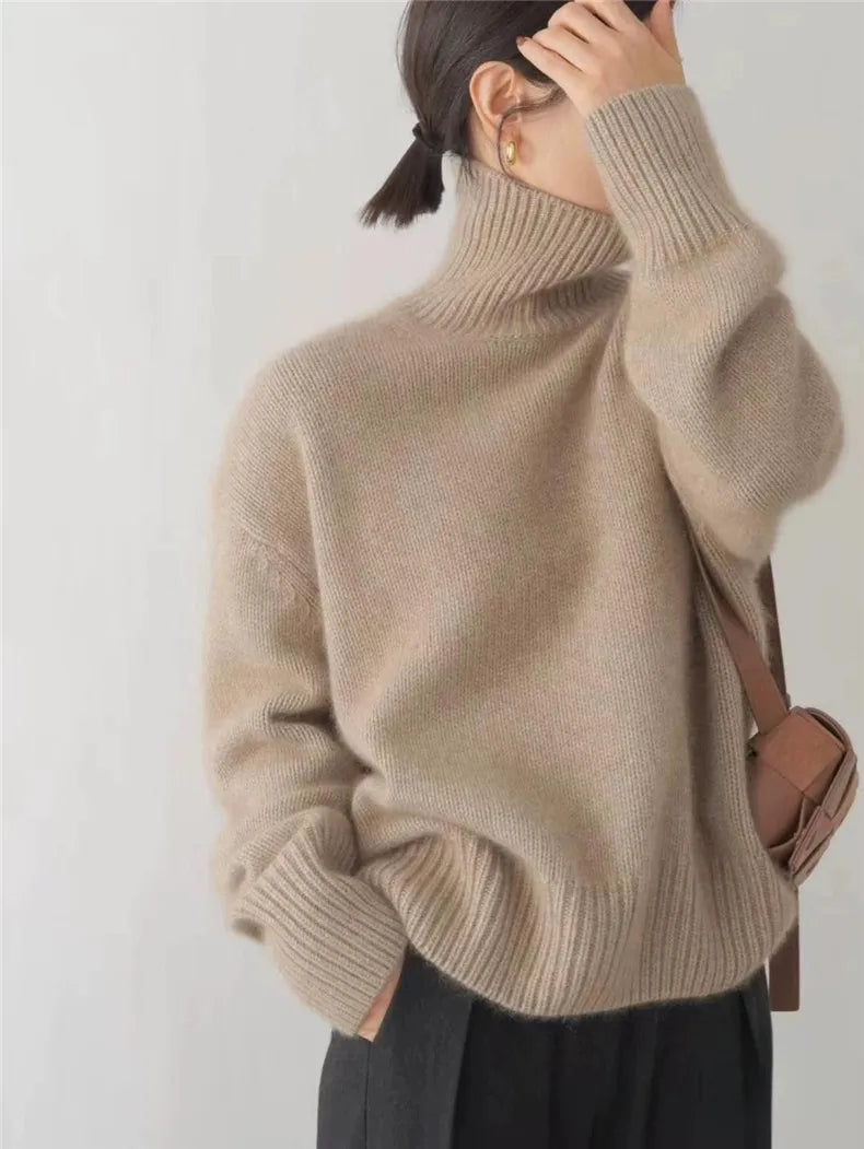 Milena – damski sweter z przytulnym ciepłem i ponadczasową elegancją
