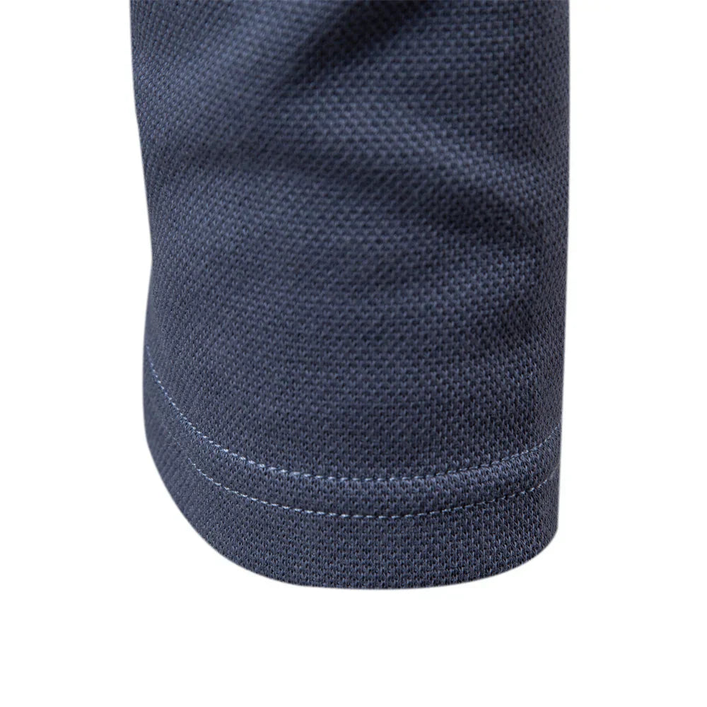 Marcin – męski golf polo z długim rękawem | Elegancka prostota i codzienna wygoda