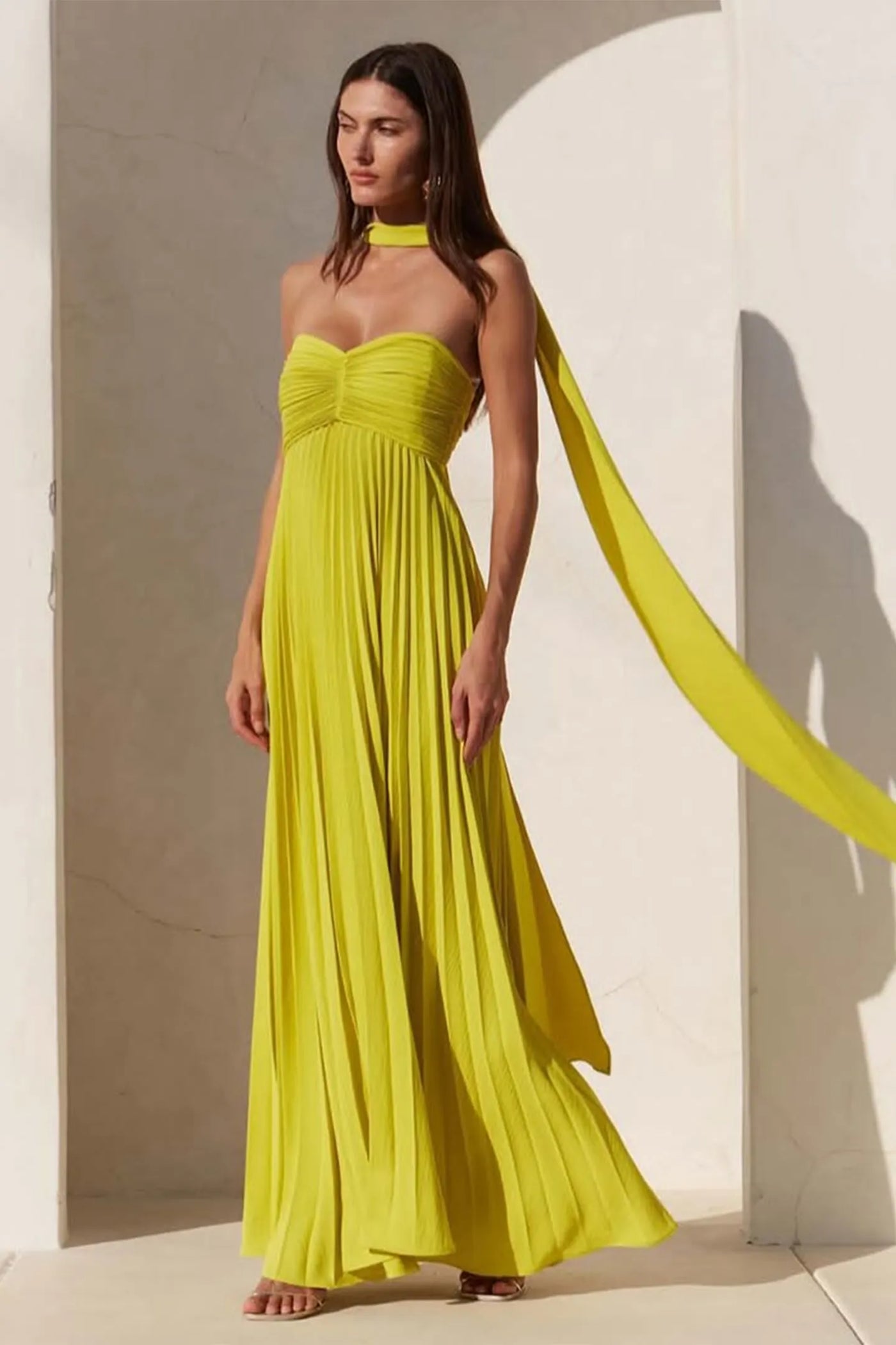 Kalina | Rozkloszowana Sukienka Maxi