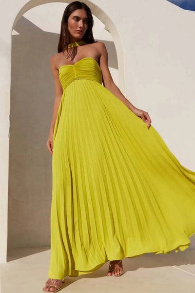 Kalina | Rozkloszowana Sukienka Maxi