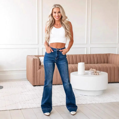Kasia – damskie dżinsy wysoka moda, elegancja i wygoda na co dzień