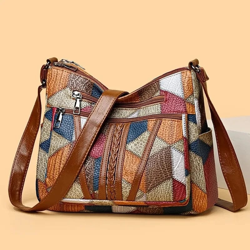 Klara – Patchworkowa torebka pełna elegancji