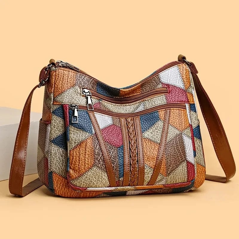 Klara – Patchworkowa torebka pełna elegancji
