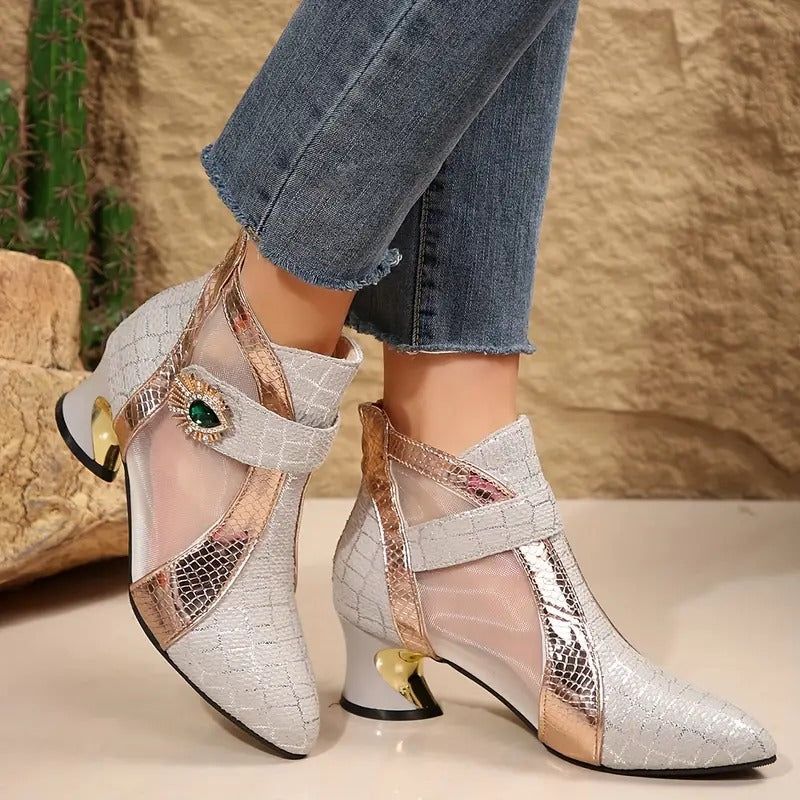 Bogusia – Eleganckie buty z charakterem i wyjątkowym wykończeniem