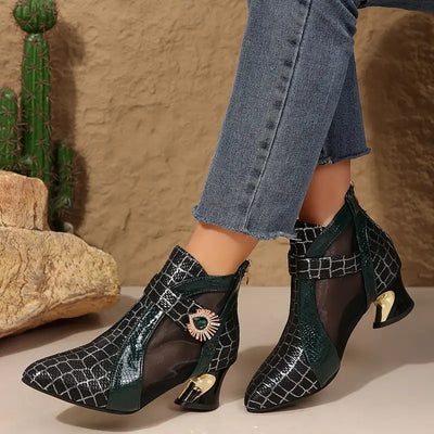 Bogusia – Eleganckie buty z charakterem i wyjątkowym wykończeniem