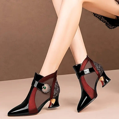 Bogusia – Eleganckie buty z charakterem i wyjątkowym wykończeniem